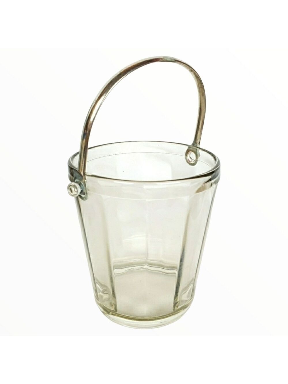 VTG depression era spirits Glass Ice Bucket